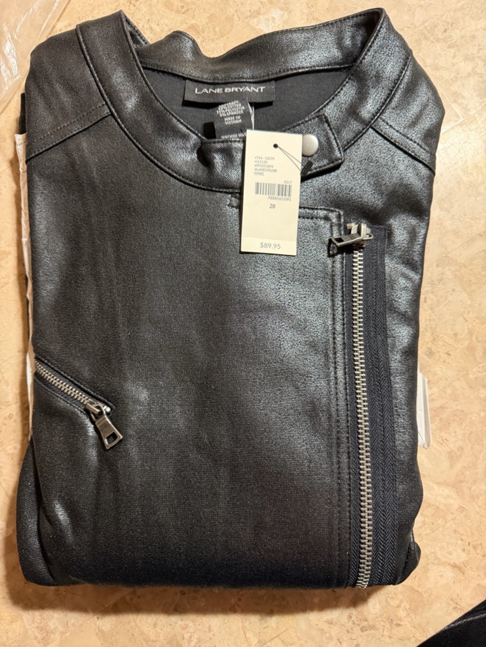 Moto Jacket Lane Bryant plus size 28